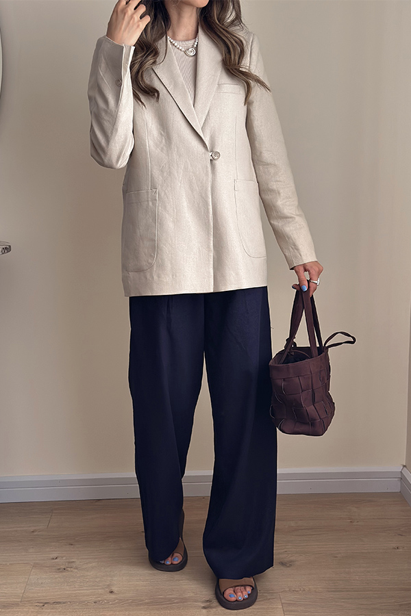 کت لینن زنانه مرتا