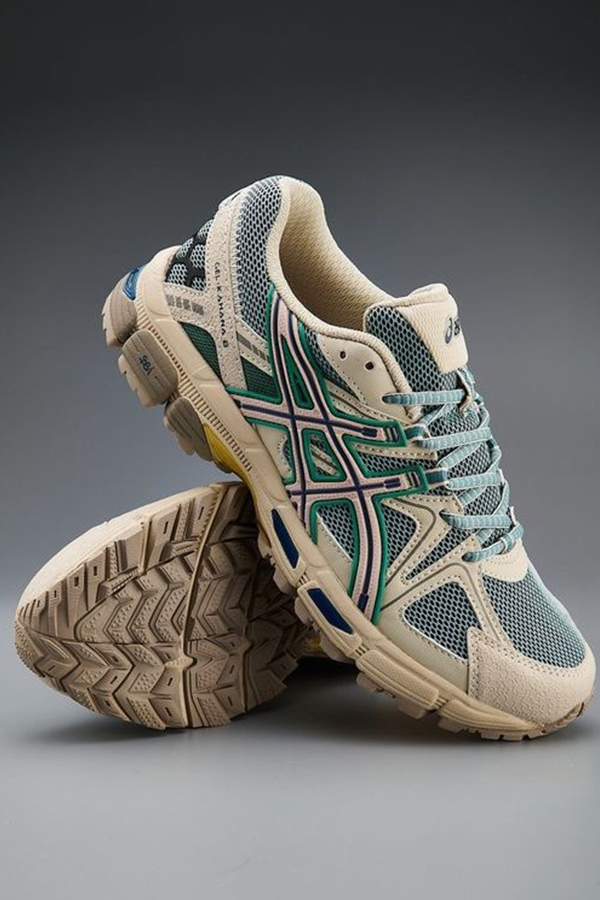 کتونی اسیکس کاهانا 8 کرم سبز