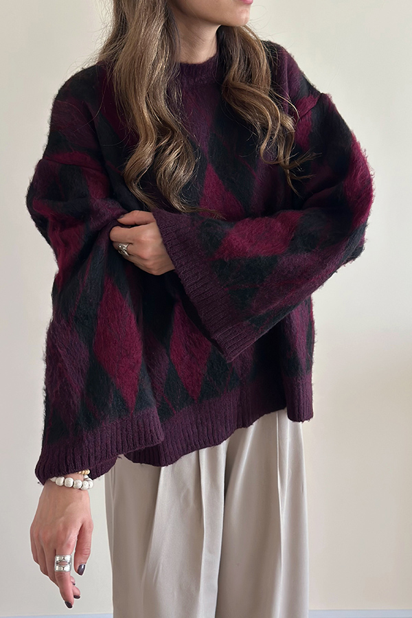 بافت ترک زنانه مشکی زرشکی