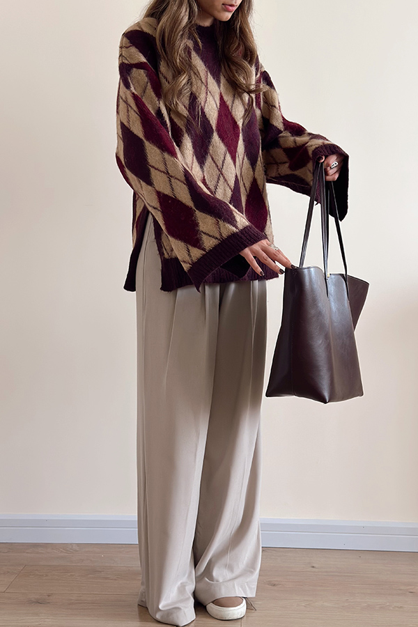 بافت ترک زنانه کرم زرشکی