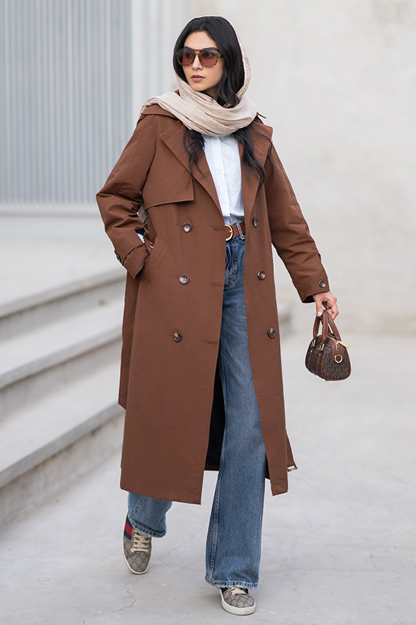 ترنج کت قهوه ای