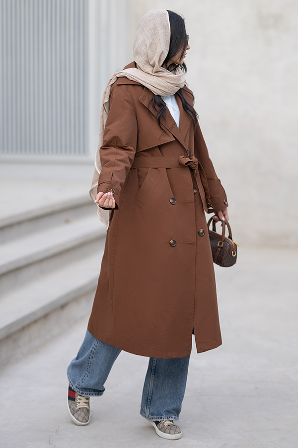 ترنج کت قهوه ای