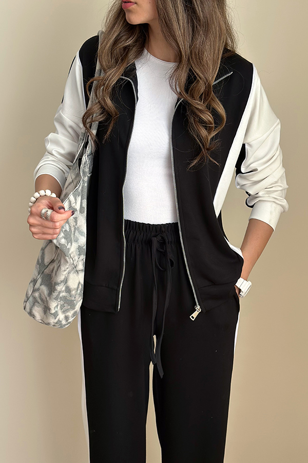 ست سویشرت شلوار مشکی