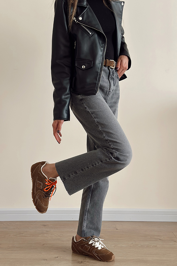 شلوار جین طوسی زارا ( اورجینال)