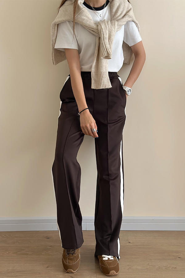 شلوار قهوه ای ترک زنانه