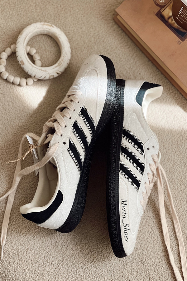 کتونی ادیداس سامبا پشمی سفید