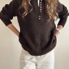 بلوزبافت minimal ( قهوه ای تیره )