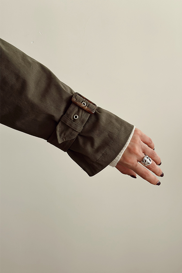 ترنچ کت بلند زنانه مرتا