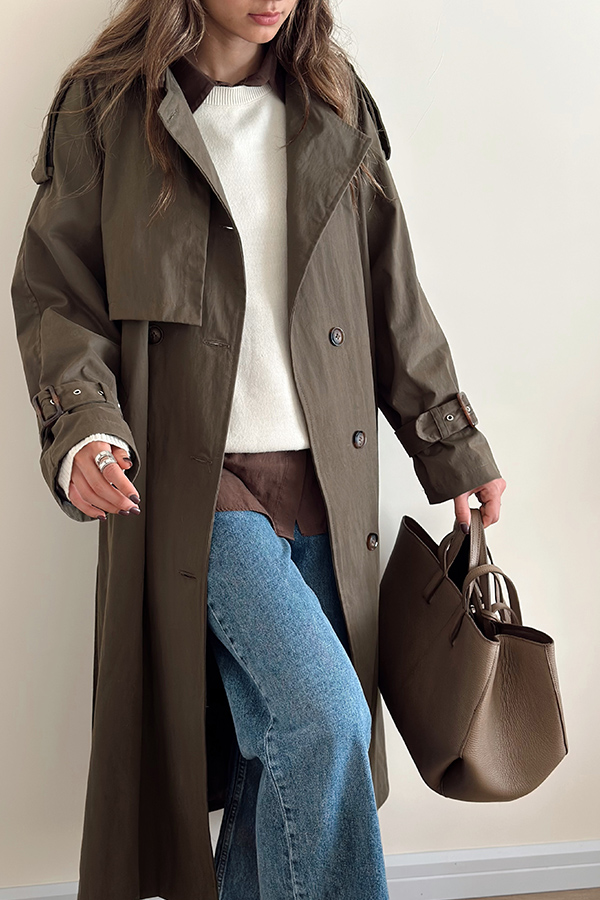 ترنچ کت بلند