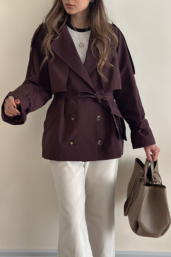 ترنچ کت زنانه مرتا