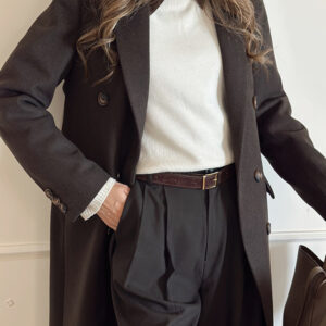 پالتو فوتر Dark brown مرتا