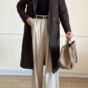 پالتو فوتر Dark brown مرتا