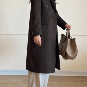 پالتو فوتر Dark brown مرتا