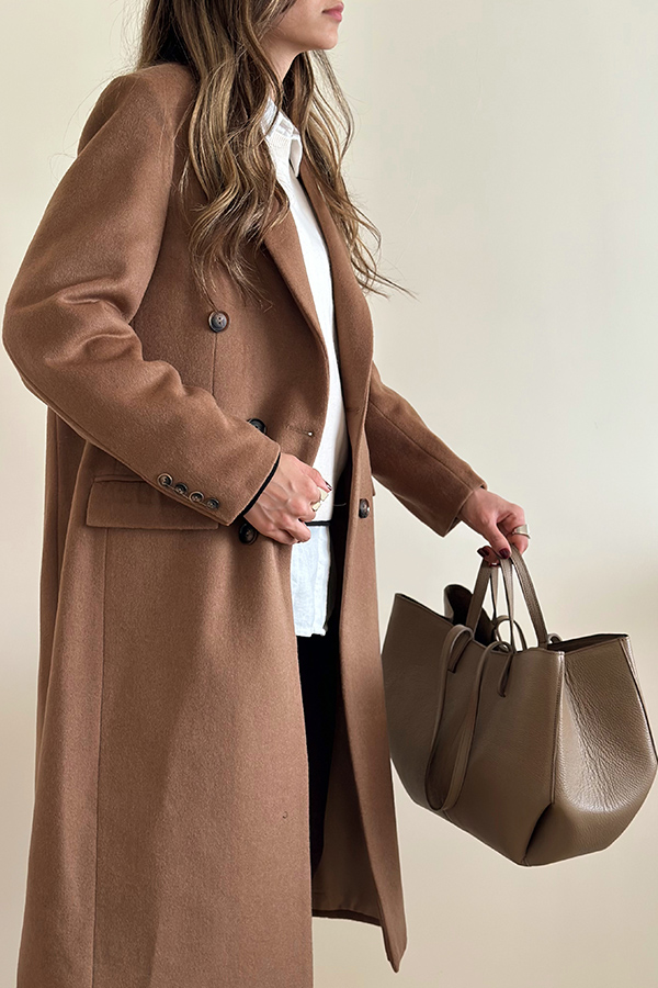 پالتو فوتر زنانه camel