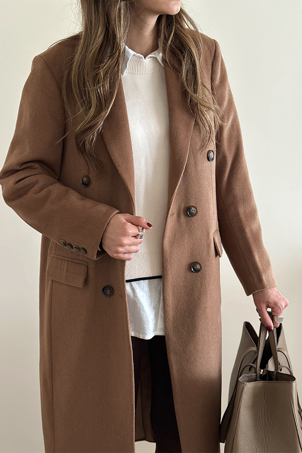 پالتو فوتر زنانه camel