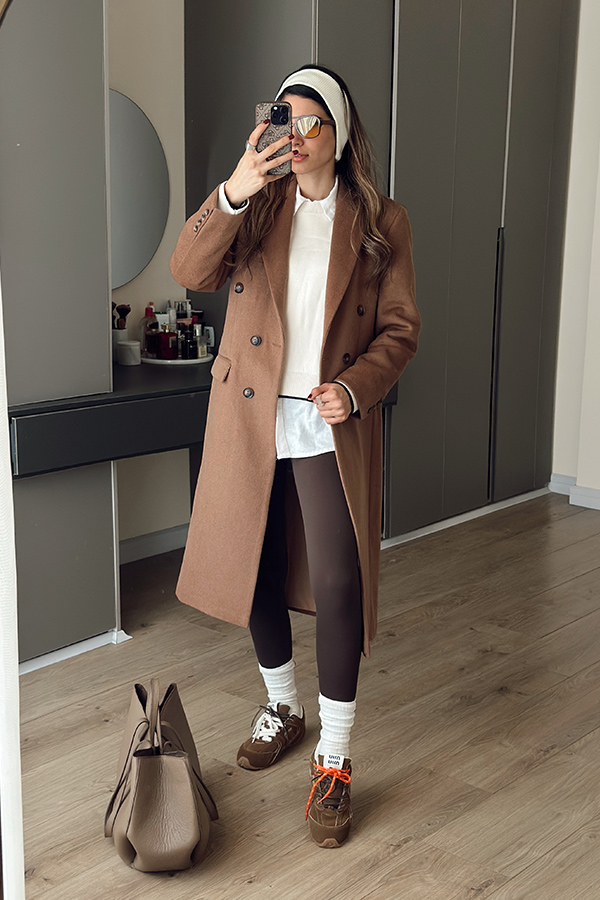 پالتو فوتر زنانه camel