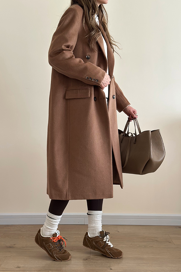 پالتو فوتر زنانه camel