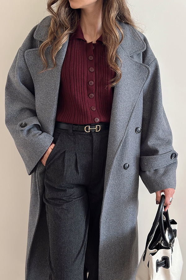 پالتو فوتر زنانه gray