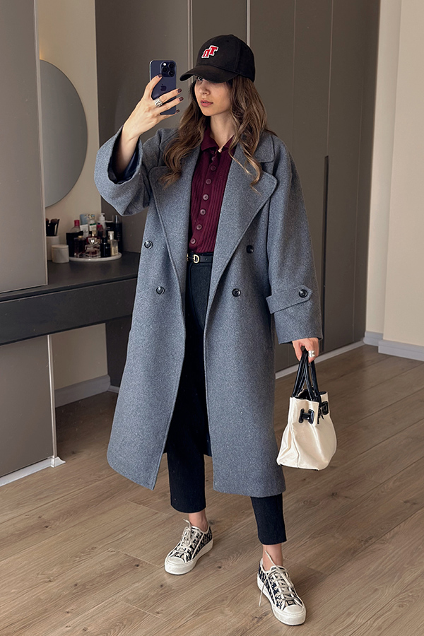 پالتو فوتر مرتا gray