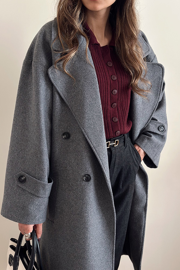 پالتو فوترزنانه مرتا gray