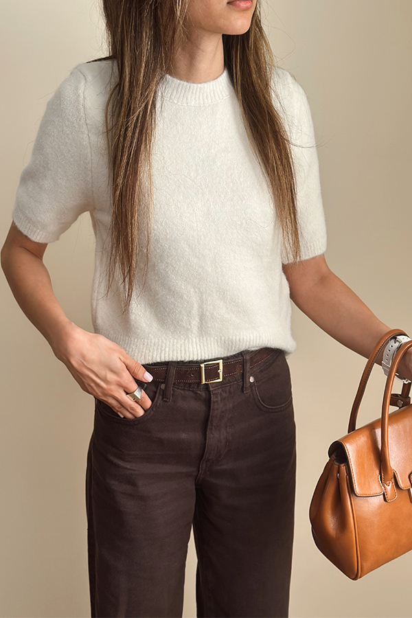 بافت ترک زنانه سفید