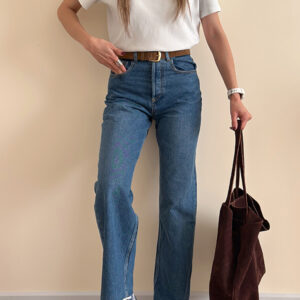جین آبی boyish