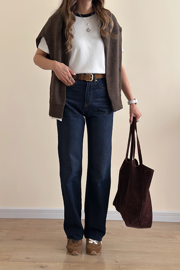 شلوار جین سرمه ای زارا