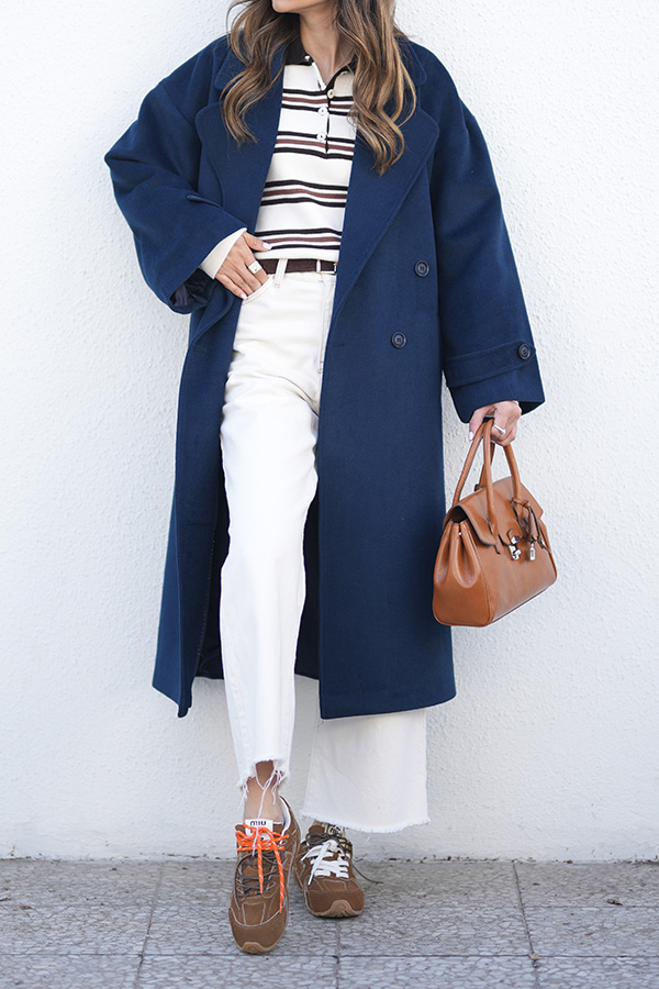 پالتو فوتر سرمه ای Laman