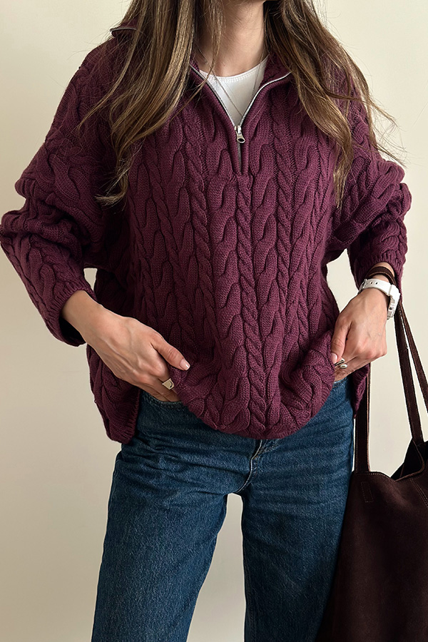 بافت نیم زیپ Milan