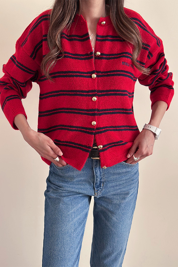 بلوز بافت miu miu قرمز