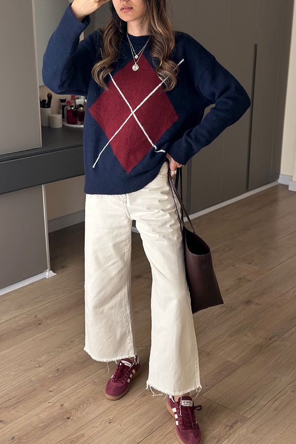 بلوز بافت زرشکی