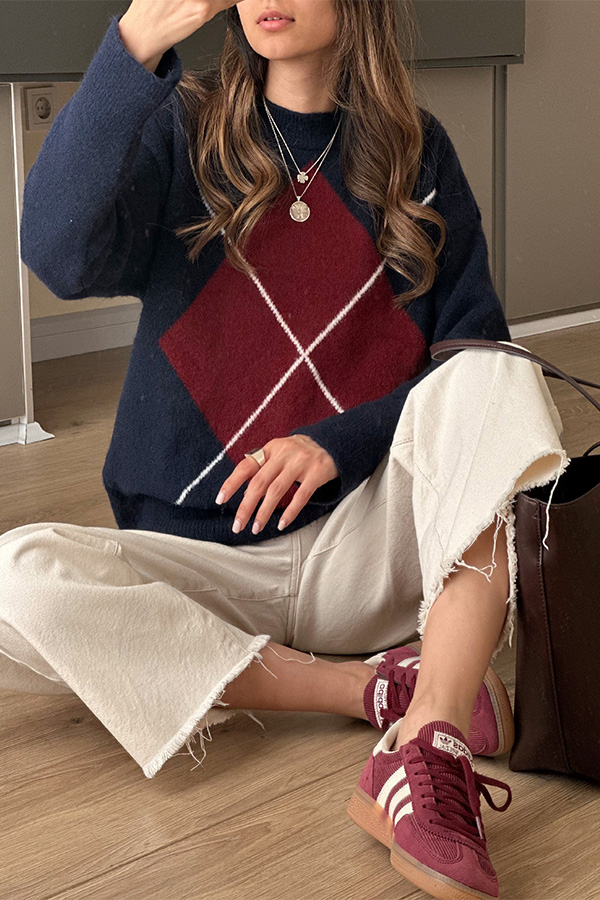 بلوز بافت زرشکی