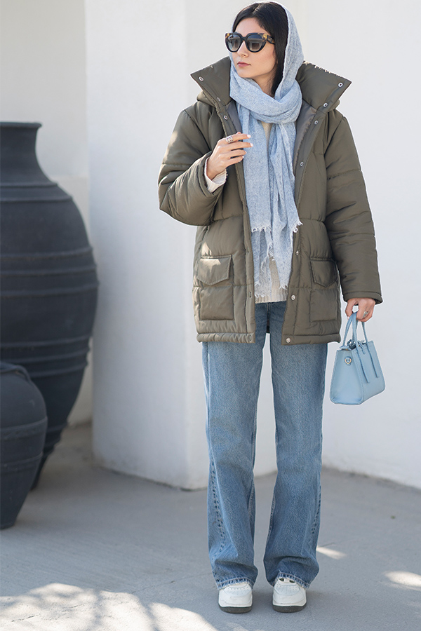 کاپشن سبز مرتا