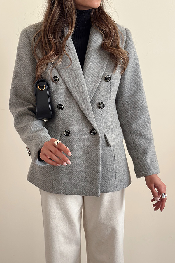 کت طوسی زنانه girl