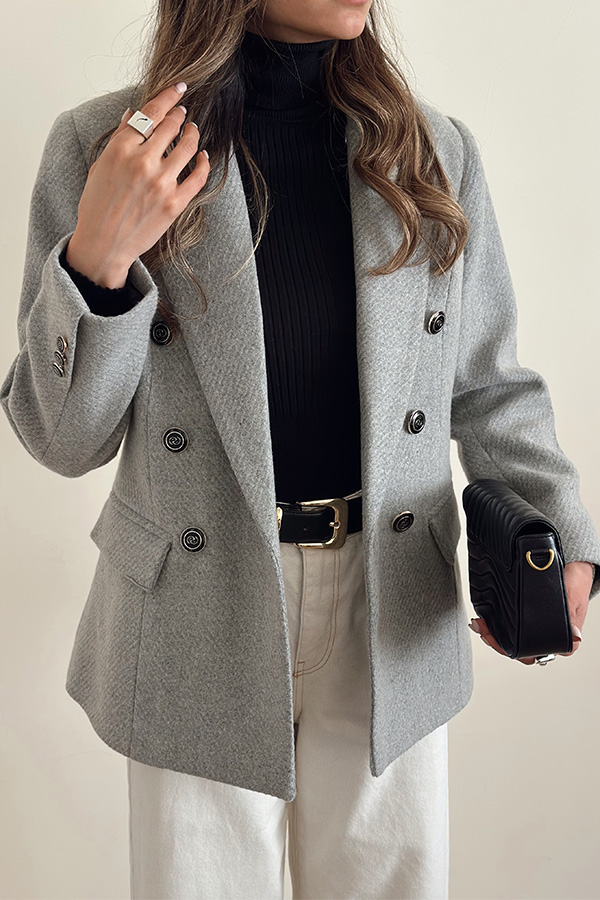 کت طوسی زنانه girl