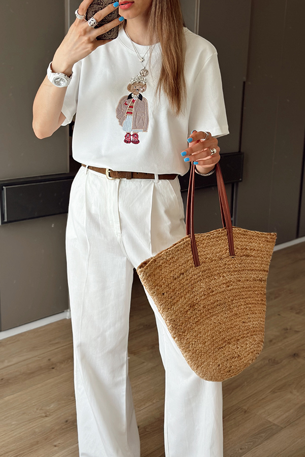 تیشرت polo سفید