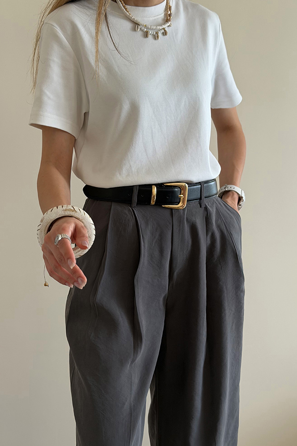 شلوار مودال ترک perry ( طوسی )
